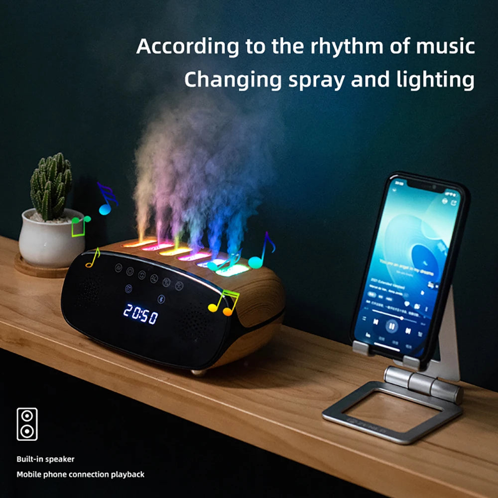 Rhythm Clock Diffuser & Humidifier