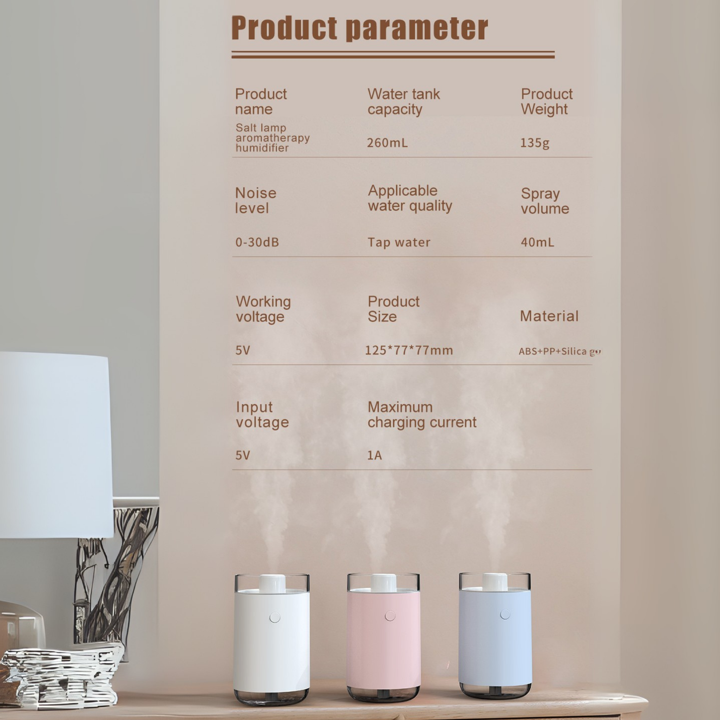 Crystal Energy Diffuser & Humidifier