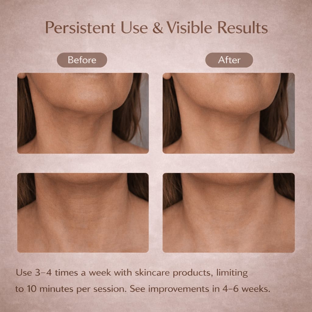 LED Gua Sha Facial Massager | 3 Light Modes