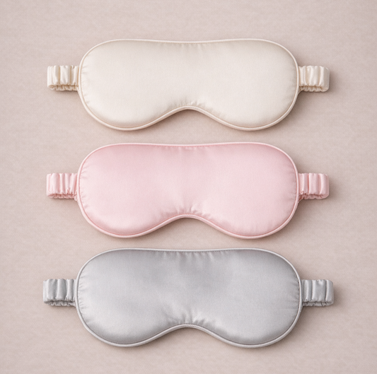 100% Mulberry Silk Eye Mask | Sleep & Beauty